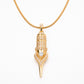 FAVIAMO NECKLACE | HANDCRAFTED 24K GOLD PLATED WITH SPARKLING ZIRCON
