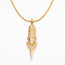 FAVIAMO NECKLACE | HANDCRAFTED 24K GOLD PLATED WITH SPARKLING ZIRCON