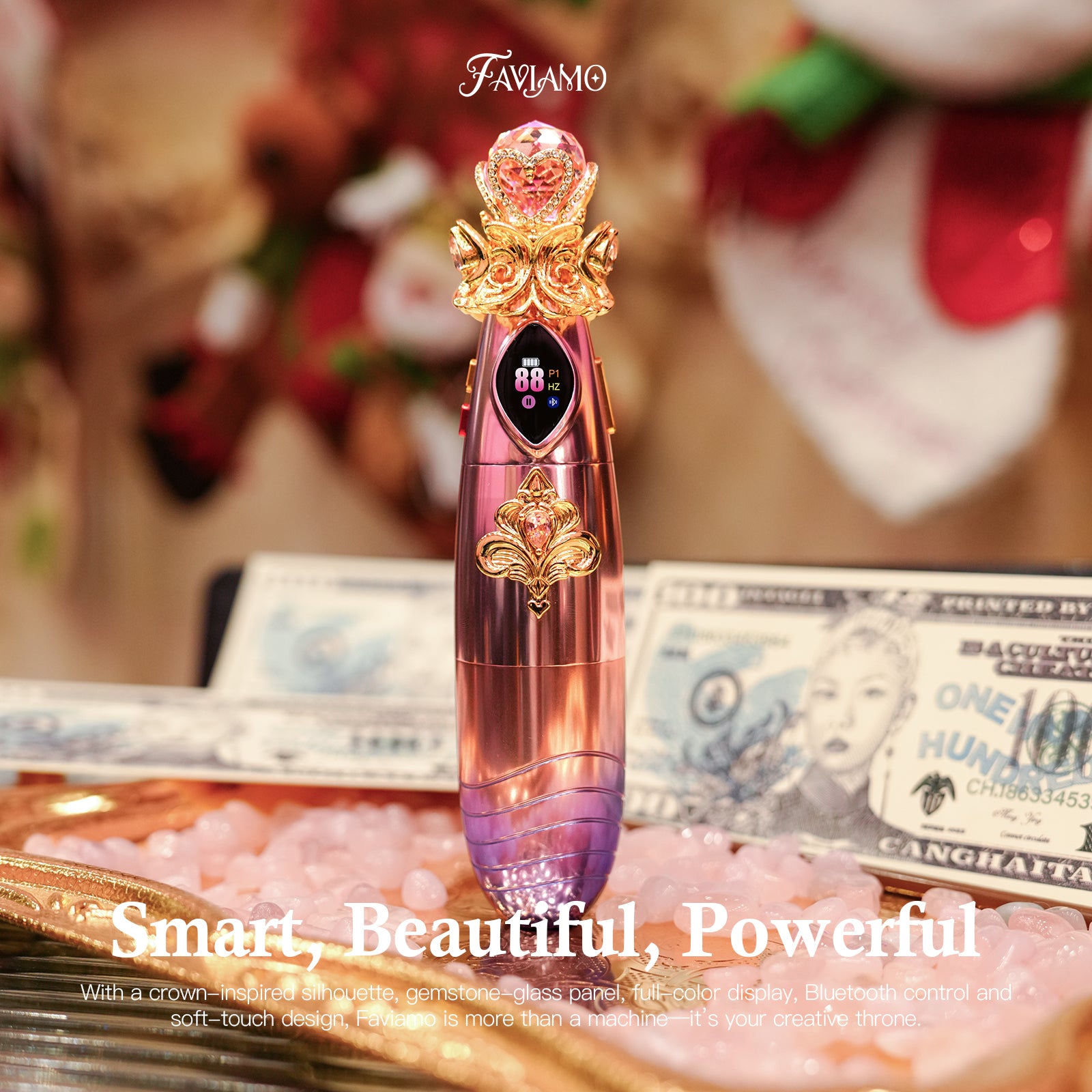 FAVIAMO LUMA | PRECISION TATTOO MACHINE DESIGNED FOR WOMEN ARTISTS