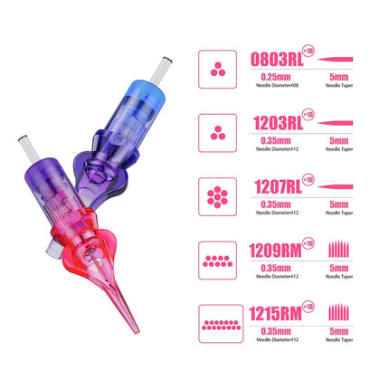 FAVIAMO HEARTIST | MIXED TATTOO CARTRIDGE NEEDLE SET