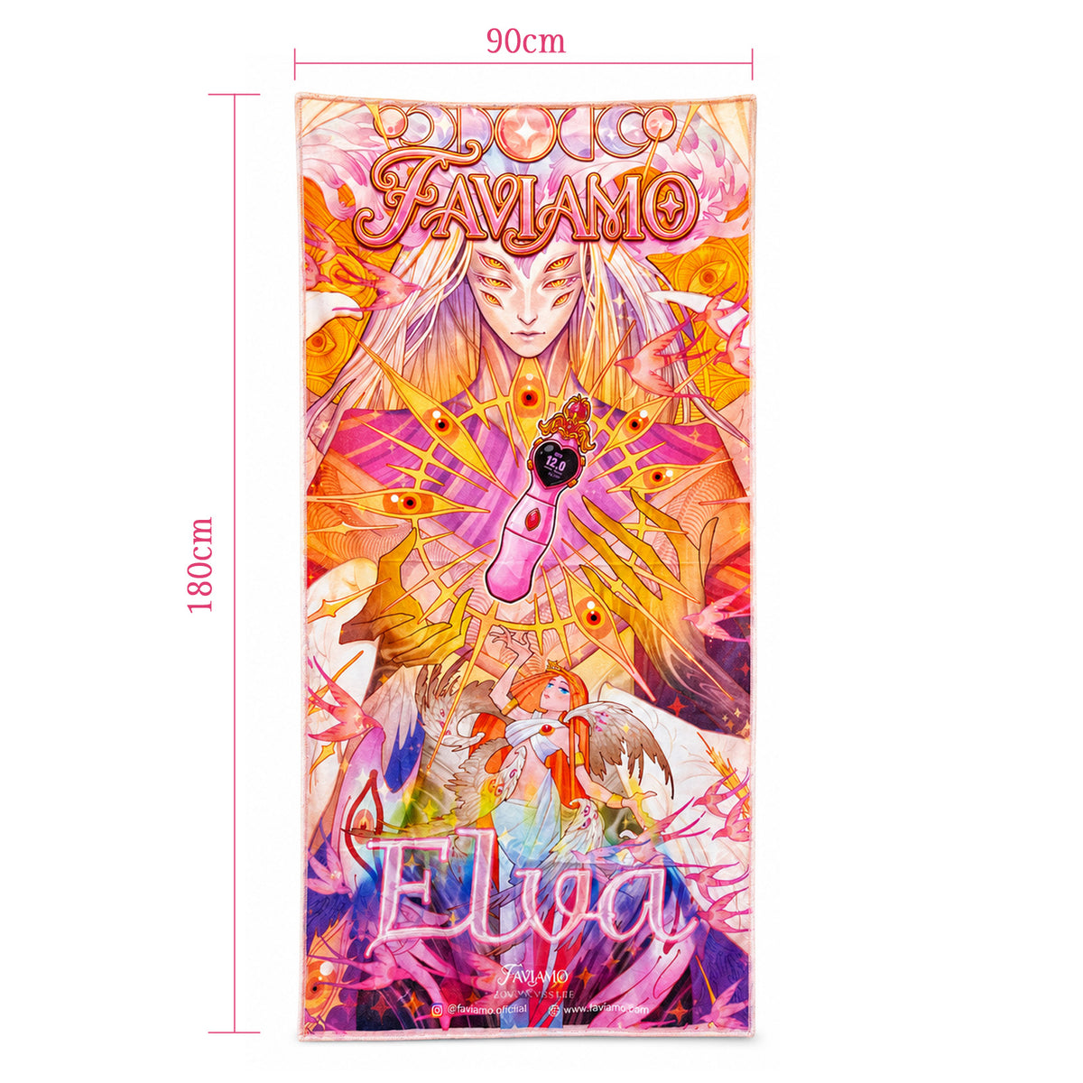 FAVIAMO ART BLANKET｜LIGHTWEIGHT & VIBRANT FOR TATTOO STUDIOS