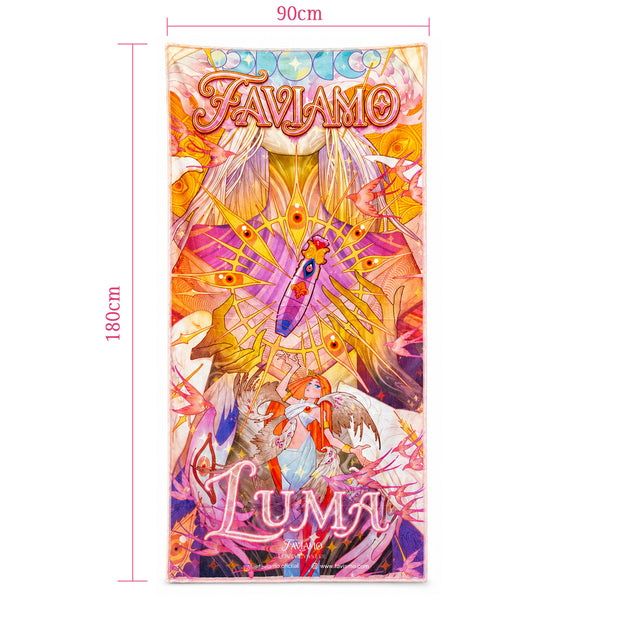 FAVIAMO ART BLANKET｜LIGHTWEIGHT & VIBRANT FOR TATTOO STUDIOS
