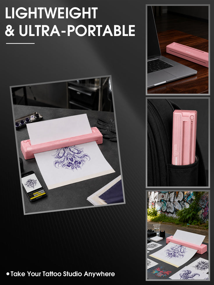 DRAGONHAWK A4 | WIRELESS TATTOO STENCIL PRINTER