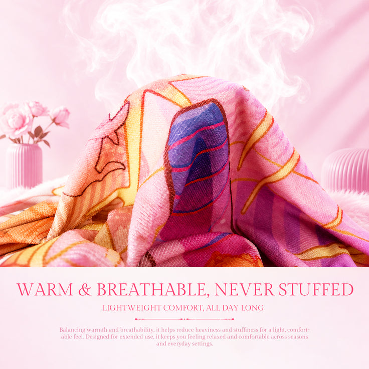 FAVIAMO ART BLANKET｜LIGHTWEIGHT & VIBRANT FOR TATTOO STUDIOS