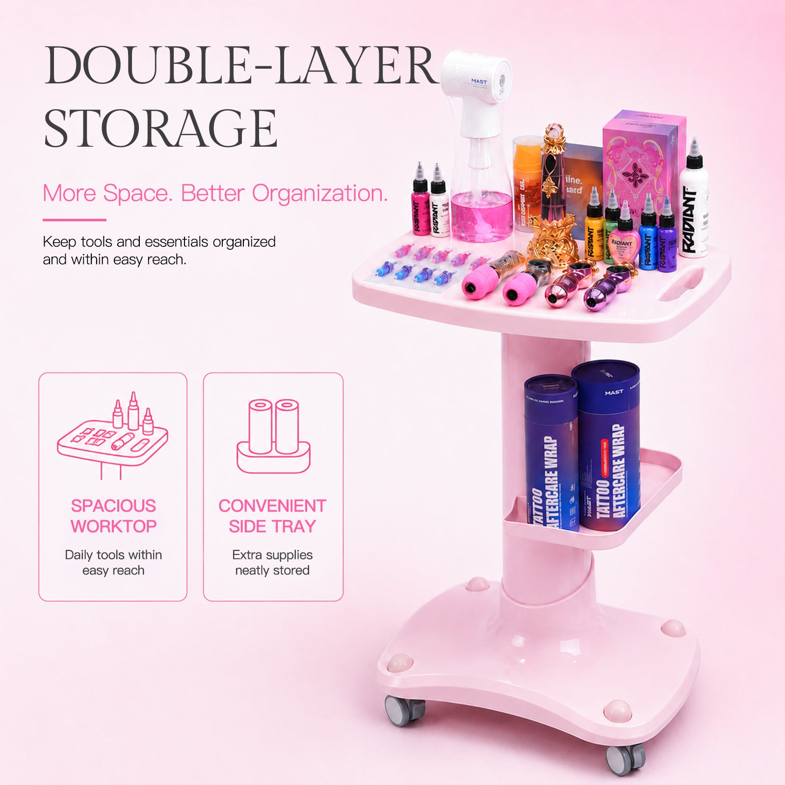 FVM WORKSTATION CART｜MOBILE WORKSTATION FOR ARTISTS