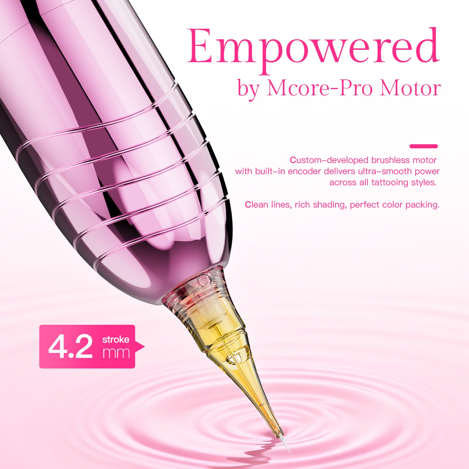 FAVIAMO LUMA | PRECISION TATTOO MACHINE DESIGNED FOR WOMEN ARTISTS