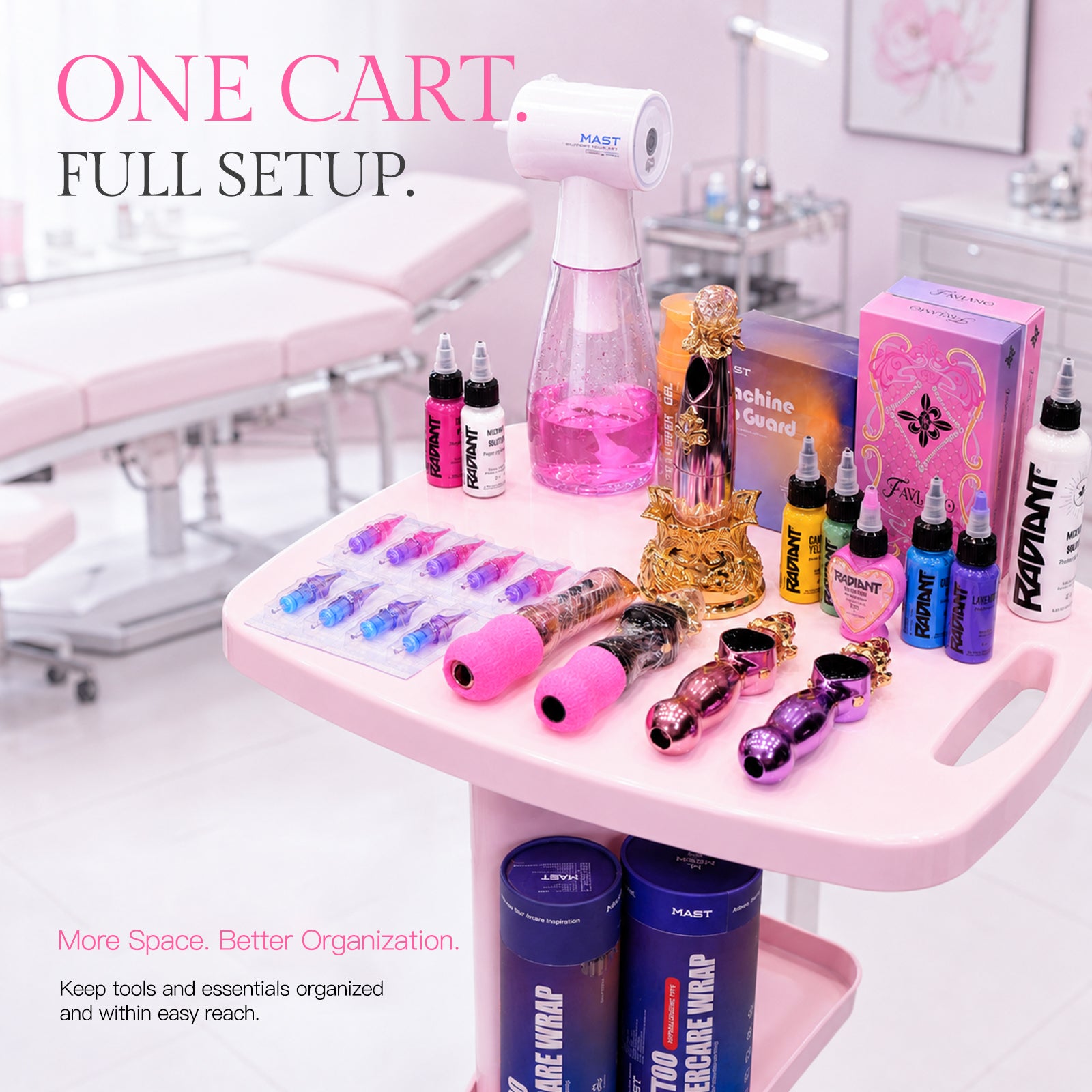 FVM WORKSTATION CART｜MOBILE WORKSTATION FOR ARTISTS