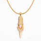 FAVIAMO NECKLACE | HANDCRAFTED 24K GOLD PLATED WITH SPARKLING ZIRCON