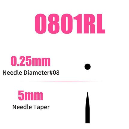 FAVIAMO HEARTIST | ROUND LINER TATTOO CARTRIDGE NEEDLES – BOX OF 20