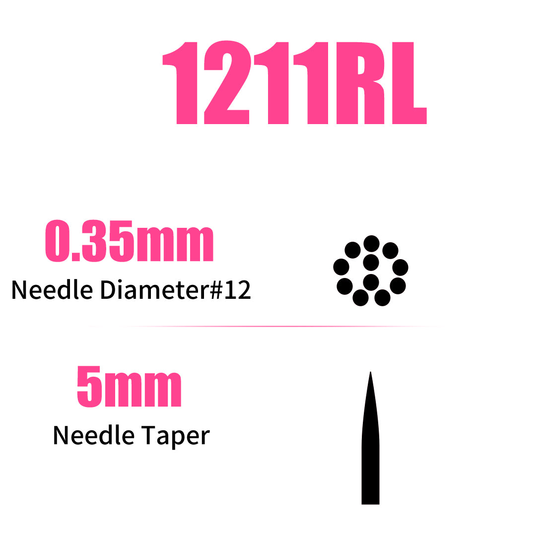 FAVIAMO HEARTIST | PRECISION TATTOO CARTRIDGE NEEDLES FOR WOMEN ARTISTS – BOX OF 20