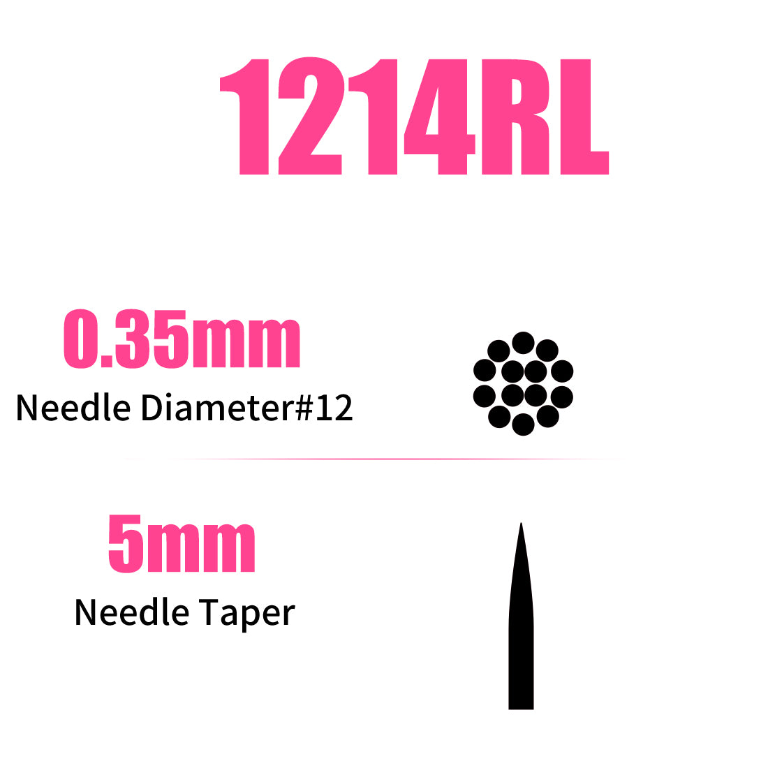 FAVIAMO HEARTIST | PRECISION TATTOO CARTRIDGE NEEDLES FOR WOMEN ARTISTS – BOX OF 20