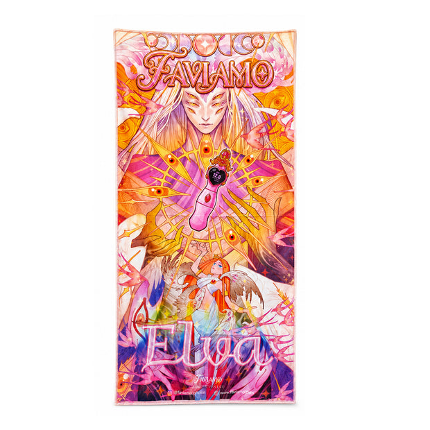 FAVIAMO ART BLANKET｜LIGHTWEIGHT & VIBRANT FOR TATTOO STUDIOS